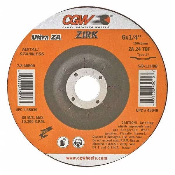 Depressed Ctr Whl, 7x1/4x7/8C/Z, T27