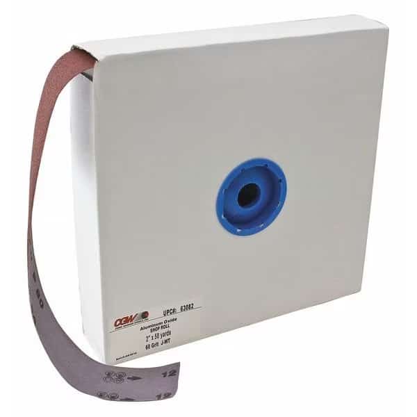 Abrasive Roll, 1.5x50 yd., A/O, 240G