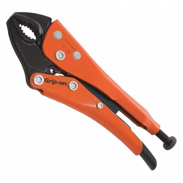 5" Curived universal locking jaw pliers., GRIP-ON, Mfr# GR11105