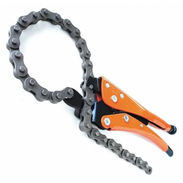 12" locking chain clamps