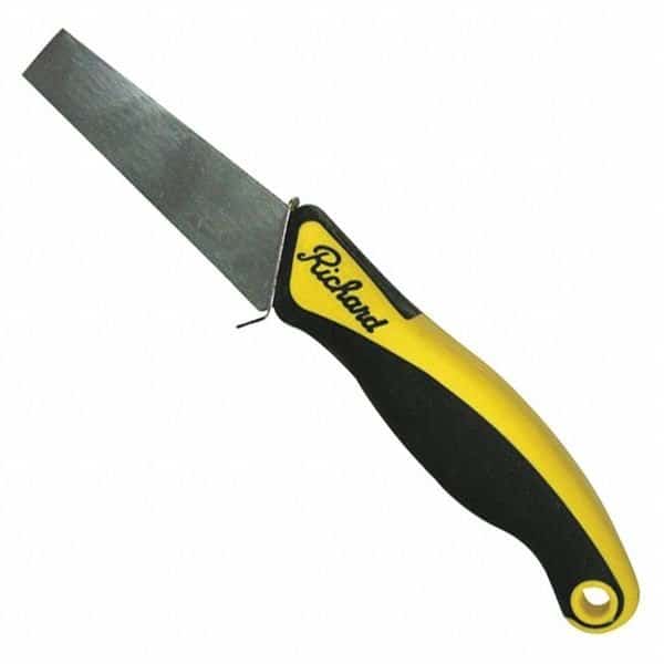 Ergonomic industrial knife with a finger guard