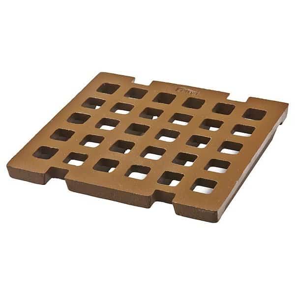 Trench Drain Grate, 12 " W, 12 " L, JAY R. SMITH MANUFACTURING, Mfr# 2710G