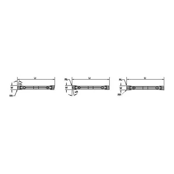 Grooving/Parting Insert, WMT-CM-W, Carbide