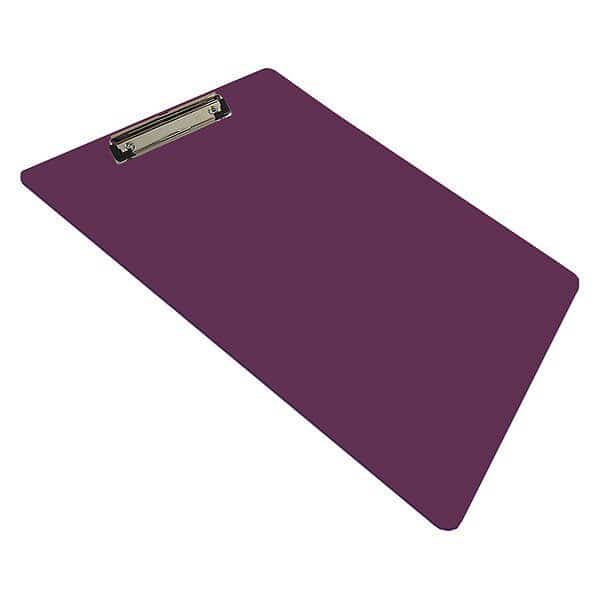 13-1/2" x 18" Clipboard Portrait with Econ Chrome Clip, Purple