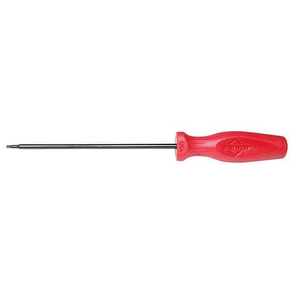 Screwdriver, 6" L, Torx Tip, Round Shank