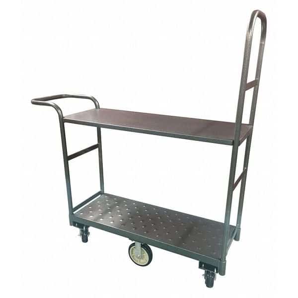 Stock Cart,2 Tier,18x48x70, Mfr#: AL-2000, R.W. ROGERS COMPANY, INC