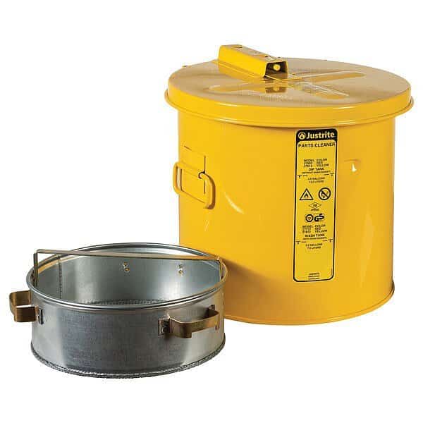 Dip Tank, Steel, 11-1/4" H, 3.5 gal Cap.