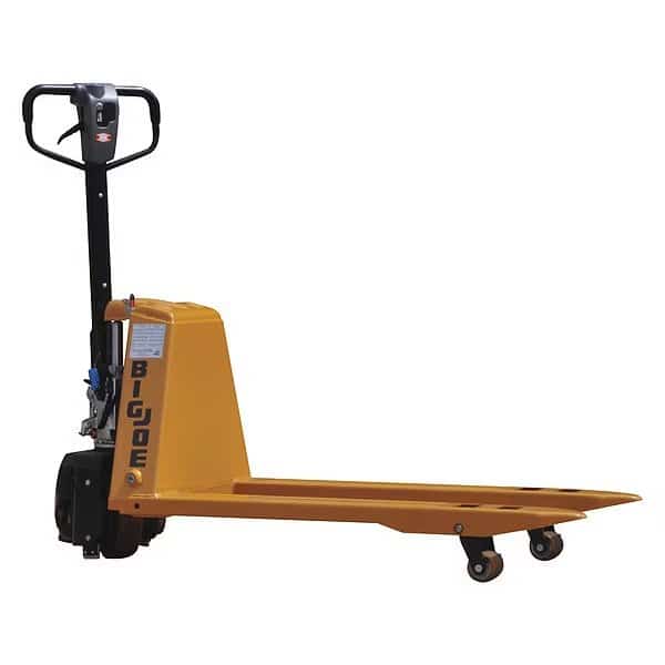 P33 Semi Electric Pallet Jack w/27"x45