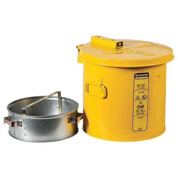 Wash Tank, Steel, 11-1/4" H, 2 gal Cap.