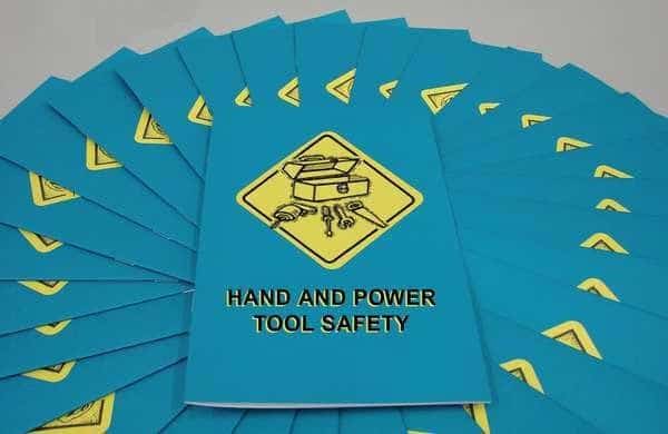 Marcom Training Booklet: Hand and Power Tool Safety, Includes One-Page Quiz, English/Spanish, PK15