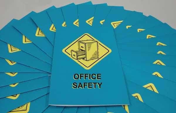 Marcom Training Booklet: Office Safety, Includes One-Page Quiz, English/Spanish, PK15