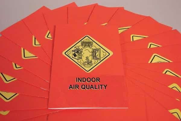 Marcom Training Booklet: Indoor Air Quality, Includes One-Page Quiz, English, PK15