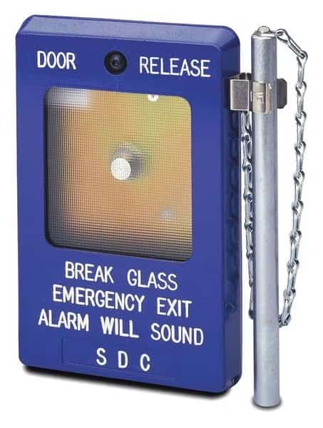 Emergency Glss Break Station, Sngl Bng Bx