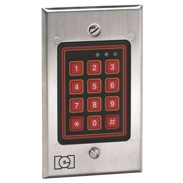 Access Keypad Weatherized, 2-3/4inW, White