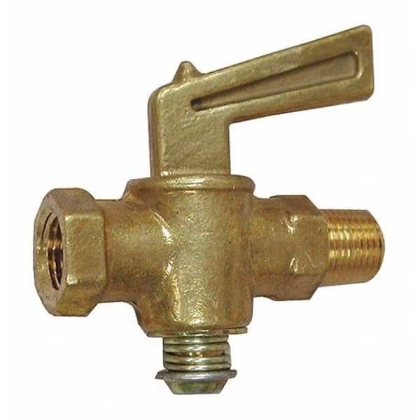 Gas Shut-Off Valve, FP x MP, 1/4", Jones Stephens, Mfr#: N01028