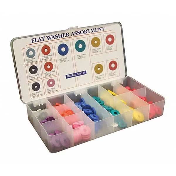 Flat Washer Kit,Assorted, Mfr#: J40151, JONES STEPHENS