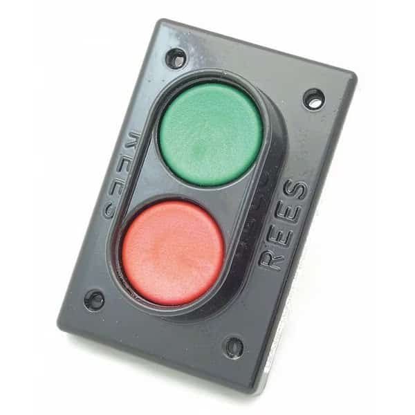 Plastic Plunger, Green/Red, 1-3/8, REES, Mfr# 02276032
