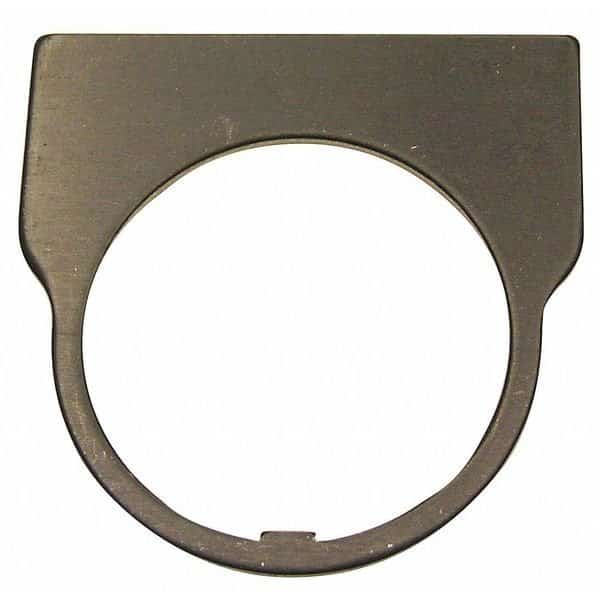 Blank Legend Plate, Black
