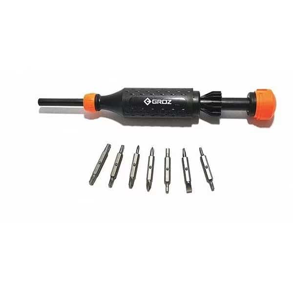 Phillips, Square, Flat, TORX Bit Drive Size: 1/4" , Num. of pieces:15