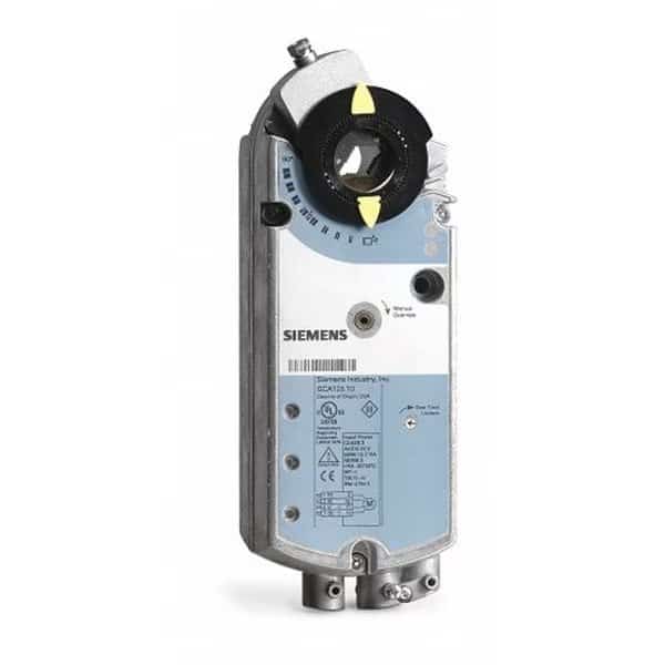 Electronic Damper Actuator, Dual Aux, SIEMENS, Mfr# GCA126.1U