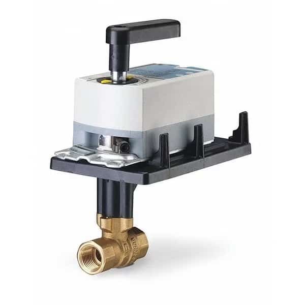 Ball Valve Assemblies, Two-Way, .4 Flow, SS, Siemens, Mfr#: 171C-10300S