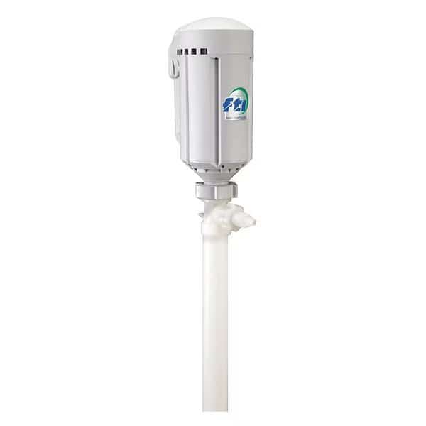 Electric Drum Pump, 115VAC, 40 gpm, 1 HP, FINISH THOMPSON, Mfr# PFV-40 W/M3T