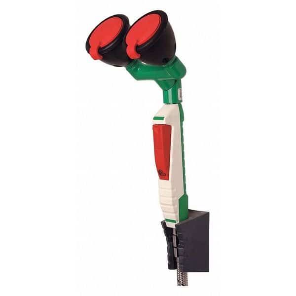 Handheld Drench Hose, Wall Mount, Eyes and Face Coverage, Squeeze Handle