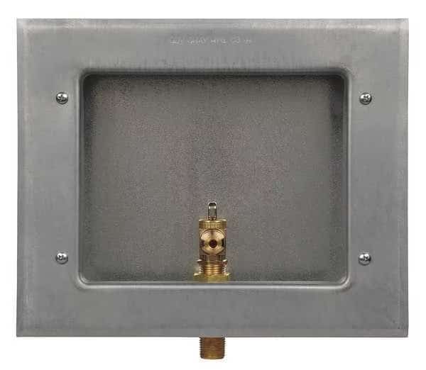 Outlet Box,Ice Maker,1/2 in MIP,Low Lead, Mfr#: 88158, GUY GRAY