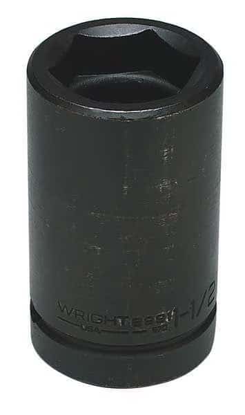 Skt St, Chrm, 1 3/8-1 in, 6Pt, Mfr#: 624, WRIGHT TOOL