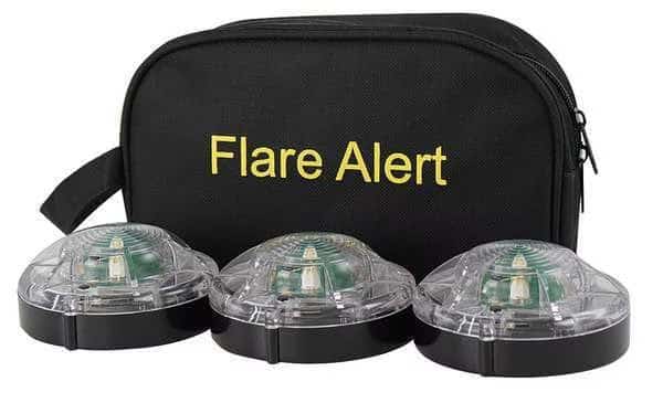 LED Road Flare Kit, 1 Watt, white