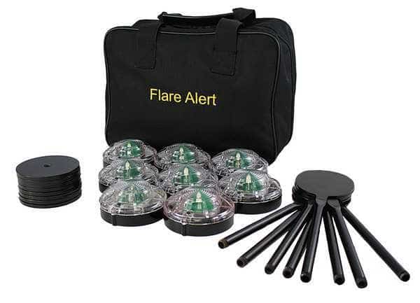 LED Road Flare Kit, 1 Watt, white