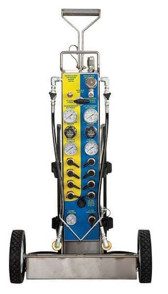 Air Cylinder Cart, 2 Cylinders, 4500 psi