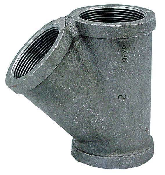 1" FNPT Galvanized Wye