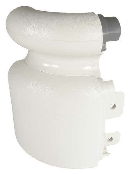 Left Handrail Return,Eggshell,3-1/8In., Mfr#: BRL-425V-0-370, PAWLING CORP