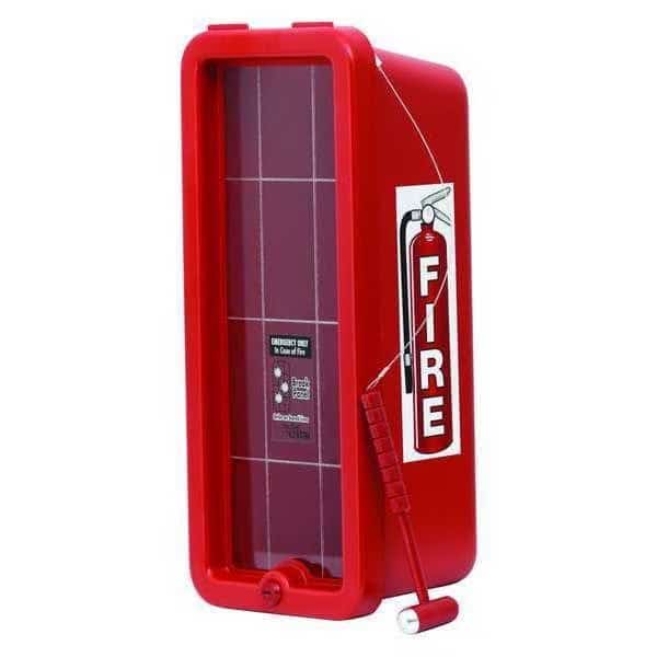 Fire Extinguisher Cabinet,5 lb. Cap.,Red, Mfr#: 105-5 RRC-H, CATO