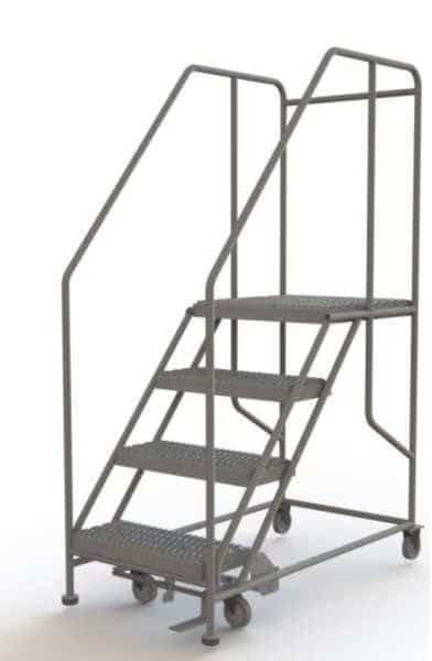 Rolling Work Platform, Steel, 4 Steps, TRI-ARC, Mfr# WLWP142424SL
