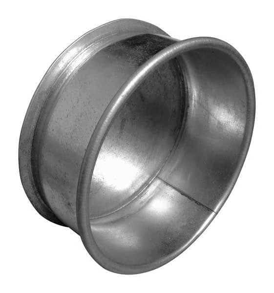 End Cap, Steel, 20 ga Thick, Round