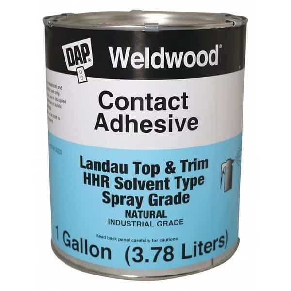 Spray Adhesive, Weldwood Landau Top and Trim Series, Clear, 1 gal