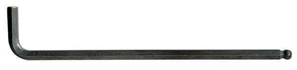 Metric Plain Ball Hex Key, 2 mm Tip Size, 3 29/32 in Long, 39/64 in Short