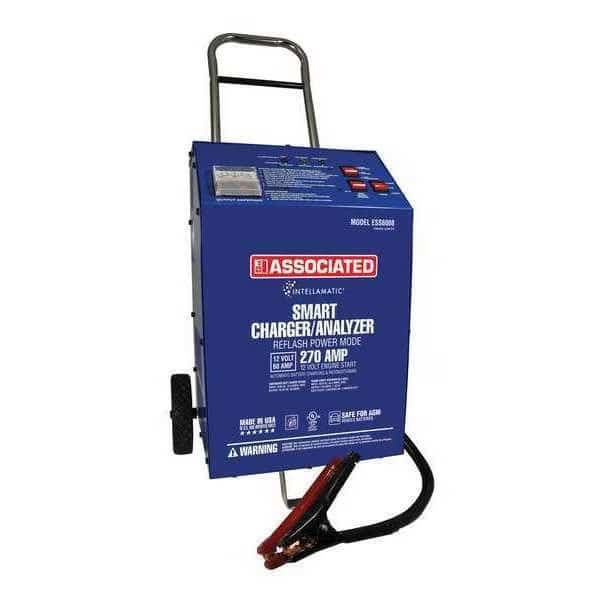 Battery Charger, Automatic Boosting, Charging, Maintaining For Batt. Volt.: 6, 12
