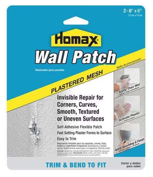 Wall Patch, Self Adhesive, 6x6in, PK2