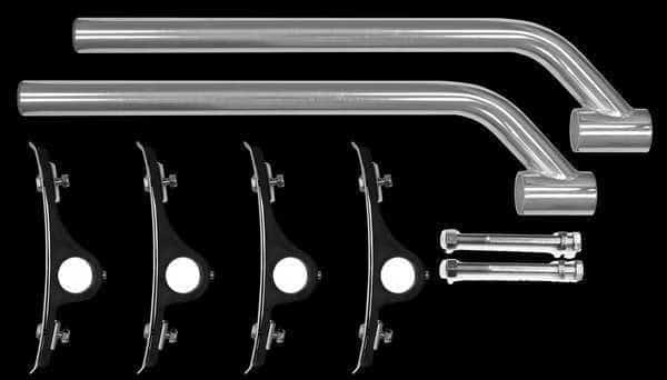 Stainless Steel Poly Fender Mounting Kit - Oner per fender required