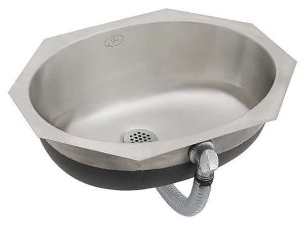 Sink, SS, 13-3/8inL x 17-1/2inW x 6inH