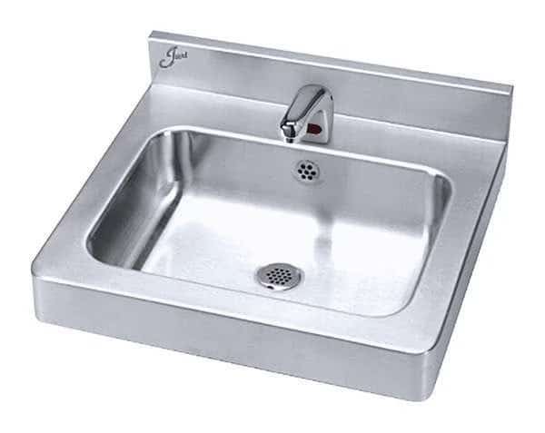 Sink, SS, 18inL x 20inW x 5inH, 18 ga
