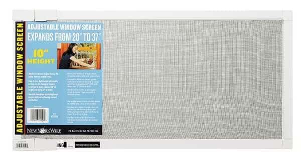 Adjustable Screening, 10 in W, 37 in L, Dark Gray