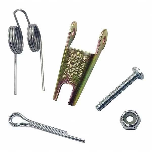 Latch Kit, Steel, 1-29/32 in., 5/8 in.