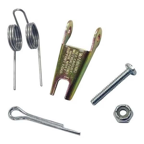 Latch Kit, Steel, 5-3/16 in., 1-1/2 in.