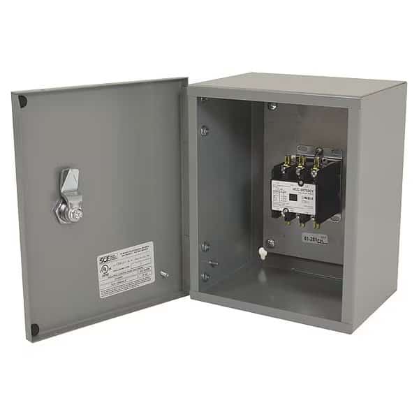 Nema 1, 3-Pole, 600V, 30Ampmx, 208/240V-Coil