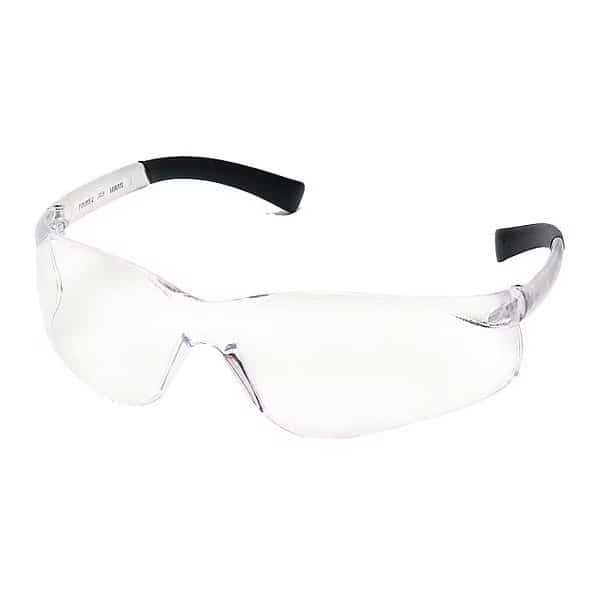 Ztek, Safety Glasses Anti-Scratch, Clear Lens, Frameless, Wraparound