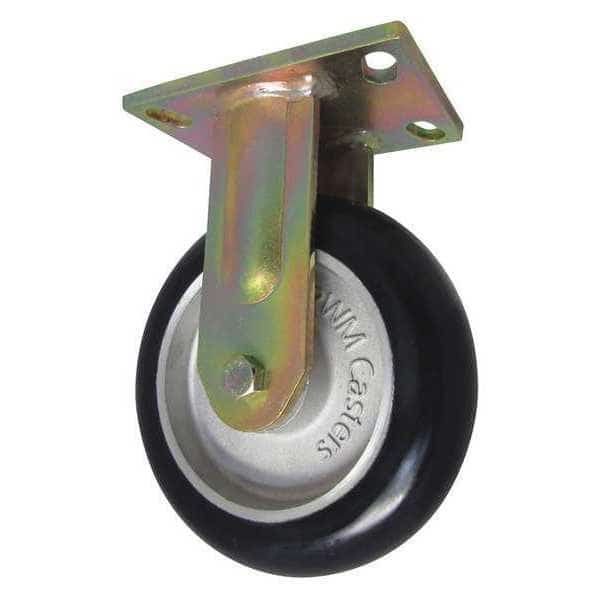 Maintenance-Free Plate Caster,Rigid, Mfr#: 68-UAB-0821-R-92A, RWM